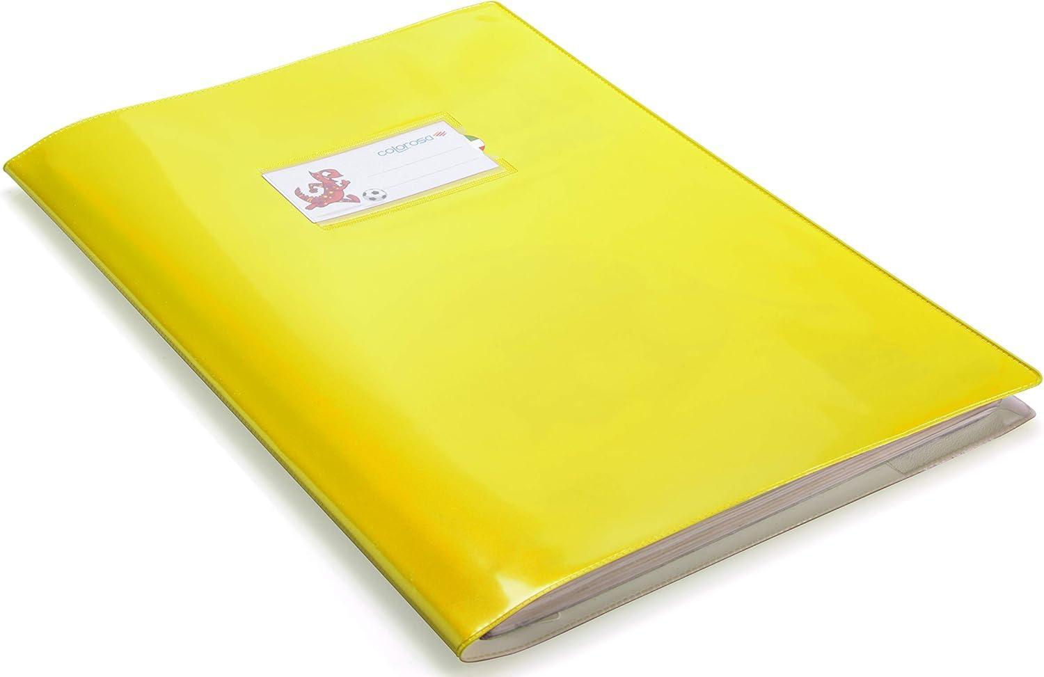 colorosa colorosa 30pz copertina coprimaxi quaderno a4 giallo green line - foto 1 colorosa colorosa 30pz copertina coprimaxi quaderno a4 giallo green line - foto 1