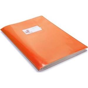 30pz copertina coprimaxi quaderno a4 arancio green line