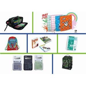 Kit scuola boy 7 pezzi