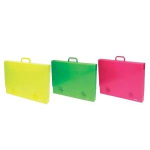 Valigetta polionda 38x52x6 cm con due chiusure