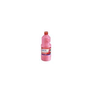 Tempera pronta 1000 ml rosa flacone con tappo dosatore
