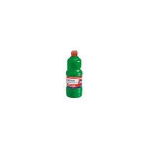 Tempera pronta 1000 ml verde flacone con tappo dosatore