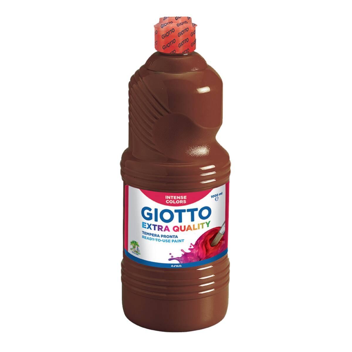 giotto giotto tempera pronta 1000 ml marrone scuro tappo dosatore - foto 1