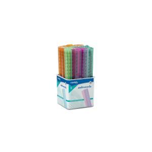 Righello 15 cm colorato barattolo 100 pz