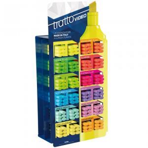 Video espositore 288 evidenziatori fluo e pastel assortiti