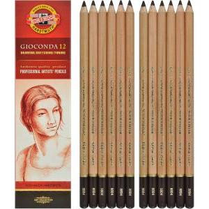 Gioconda matita creta seppia scura h8804 conf. 12 pz