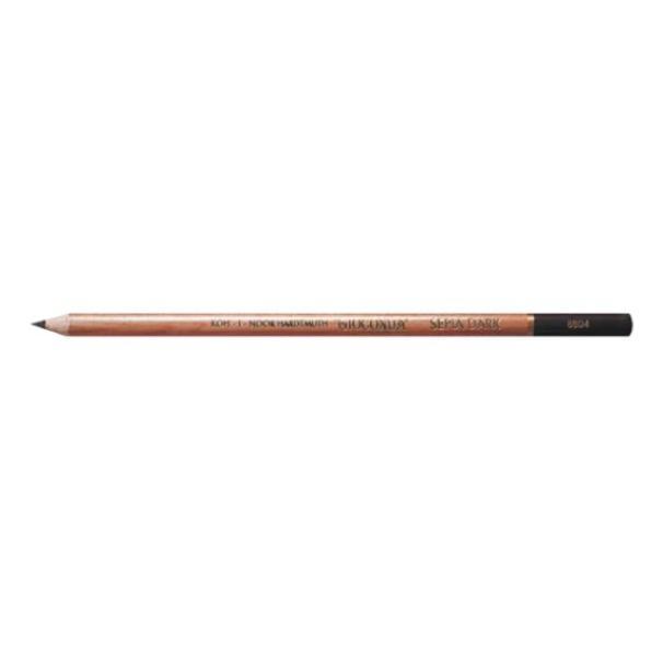 koh-i-noor koh-i-noor gioconda matita creta seppia scura h8804 conf. 12 pz - foto 4