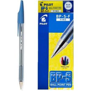 Bp-s penna a sfera blu punta 07 mm confezione da 12 pezzi