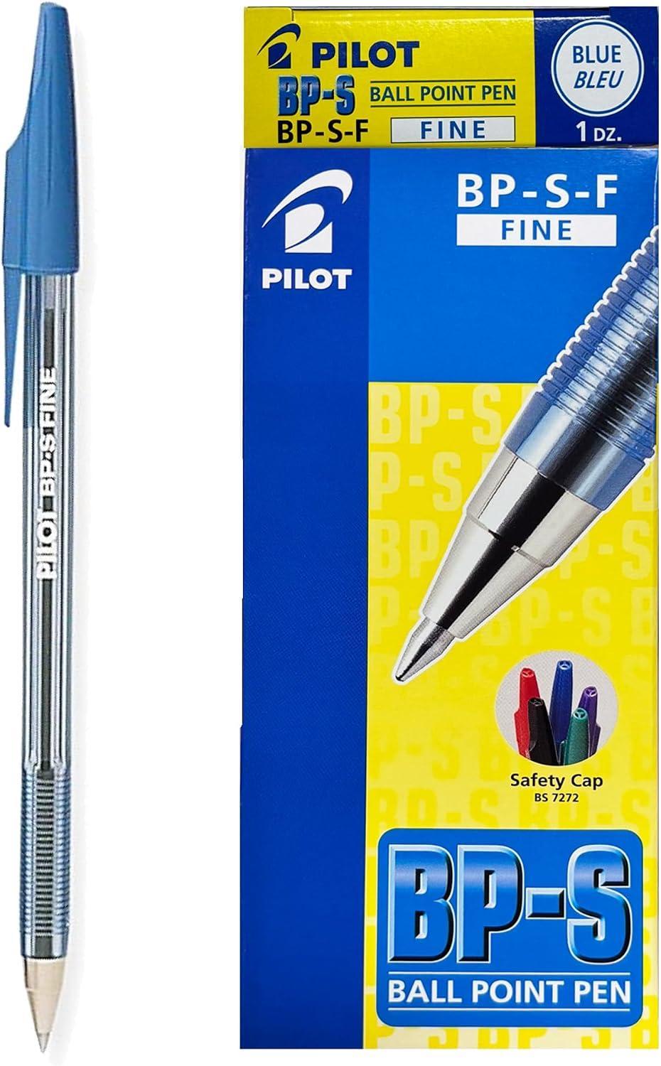 pilot pilot bp-s penna a sfera blu punta 07 mm confezione da 12 pezzi - foto 1 pilot pilot bp-s penna a sfera blu punta 07 mm confezione da 12 pezzi - foto 1