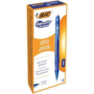 Gel-ocity original penna gel blu 07 mm confezione da 12 pz