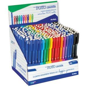 Cancellik espositore 216 penne cancellabili assortite