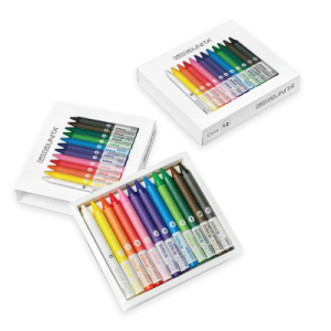 Pastello cera 12 colori