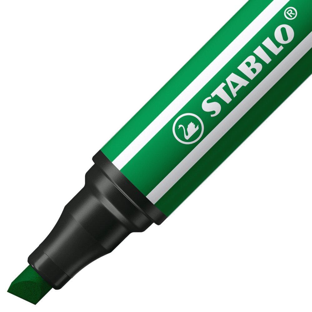 stabilo stabilo pen 68 max pennarello punta a scalpello verde 5 pz - foto 2 stabilo stabilo pen 68 max pennarello punta a scalpello verde 5 pz - foto 2