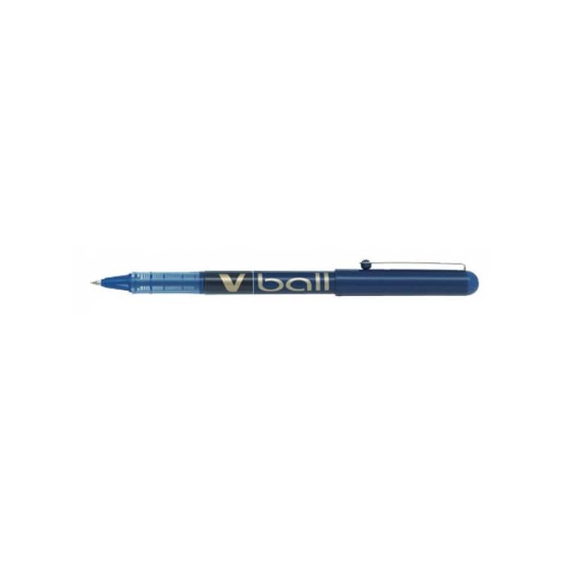 pilot pilot v-ball 05 roller inchiostro liquido blu 0.5 mm confezione 12 pezzi - foto 2