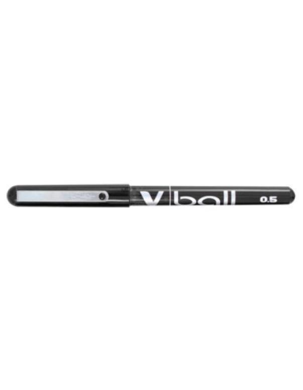 pilot pilot v-ball 05 roller inchiostro liquido nero 0.5 mm confezione 12 pezzi - foto 3