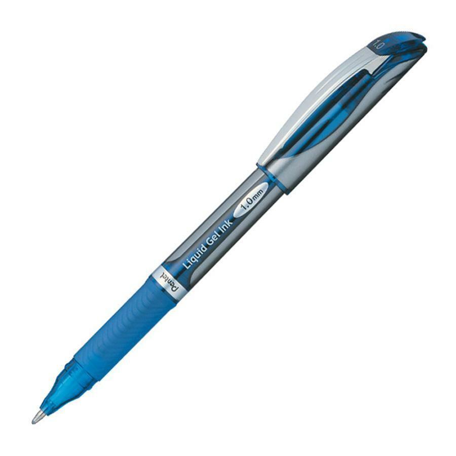 pentel pentel roller gel energel xm 1.0mm blu conf. 12 pz - foto 1