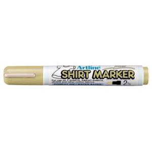 Artline ekt-2 marcatore per tessuti punta tonda 2mm beige conf. 4 pz