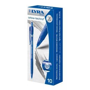 Portamine orlow techno 107 0.5mm blu 10 pz