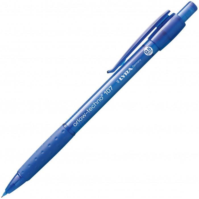 lyra lyra portamine orlow techno 107 0.5mm blu 10 pz - foto 2 lyra lyra portamine orlow techno 107 0.5mm blu 10 pz - foto 2