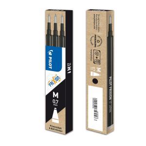 Refill frixion ball 0.7 mm nero conf. da 4 set da 3 pezzi