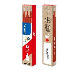 Refill frixion ball 0.7 mm rosso conf. da 4 set da 3 pezzi