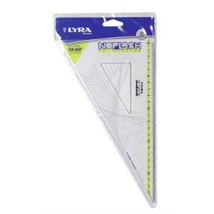 Noflash squadra 26 cm 60 gradi confezione 10 pz