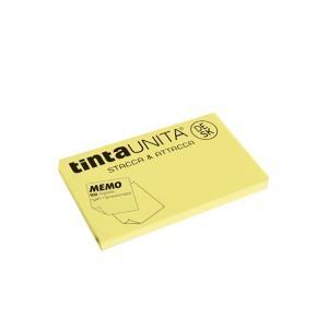 Memo desk fogli riposizionabili 75x125 100fg.giallo - 12 pezzi