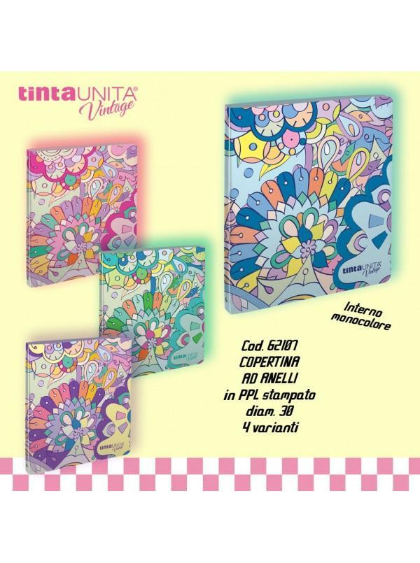 tinta unita tinta unita vintage copertina ad anelli a4 ppl 030 - foto 1