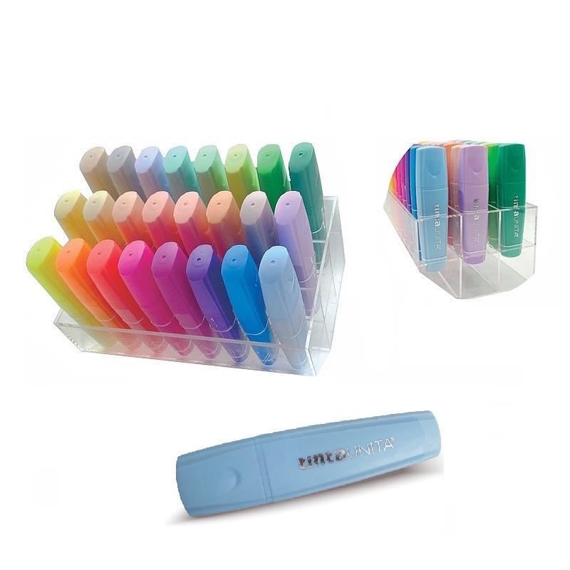 tinta unita tinta unita evidenziatore palette set 24 colori - foto 1 tinta unita tinta unita evidenziatore palette set 24 colori - foto 1