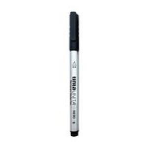 Marcatore permanent marker punta extra fine 0.4 nero - 12 pezzi